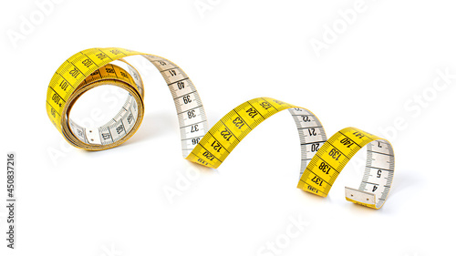 Measuring tape of tailor photo