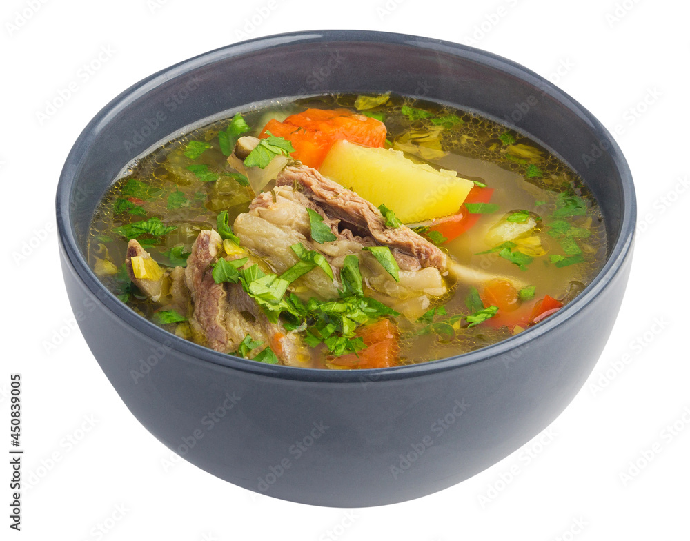 boiled meat with potatoes and vegetables dish boiled meat with potatoes and vegetables dish