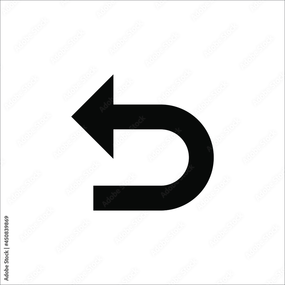 reload icon. flat illustration of reload. vector icon. reload sign symbol on white background
