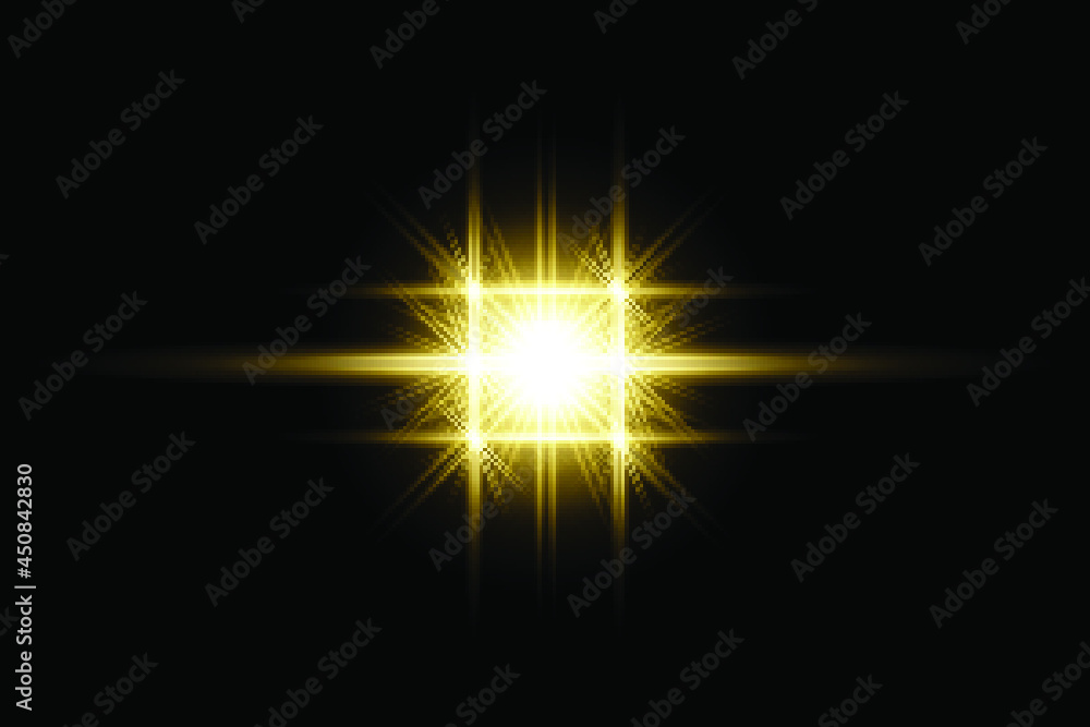 Yellow transparent background lens flares pack Yellow transparent background lens flares pack