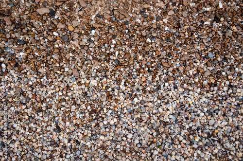 texture, shells, stones, background, foam, wave