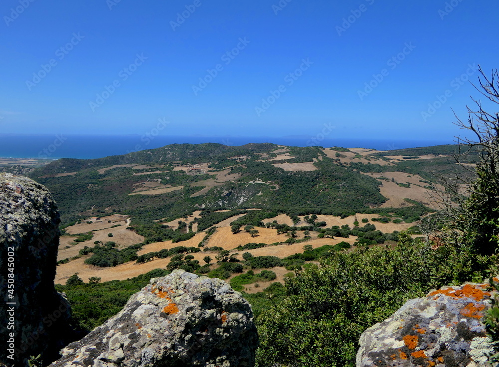 Landschaft in Nord-Sardinien Landschaft in Nord-Sardinien