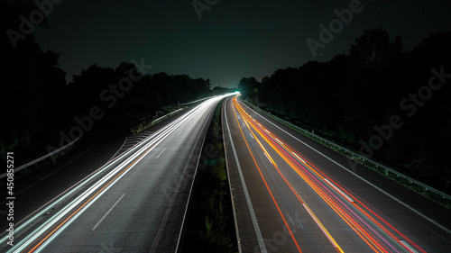 highway at night