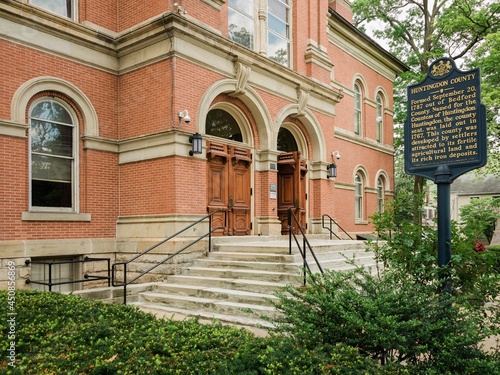 The Huntingdon County Courthouse, in Huntington, Pennsylvania photo