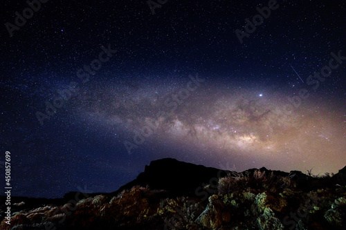Milky Way Mount Teidi Tenerife Canary Islands