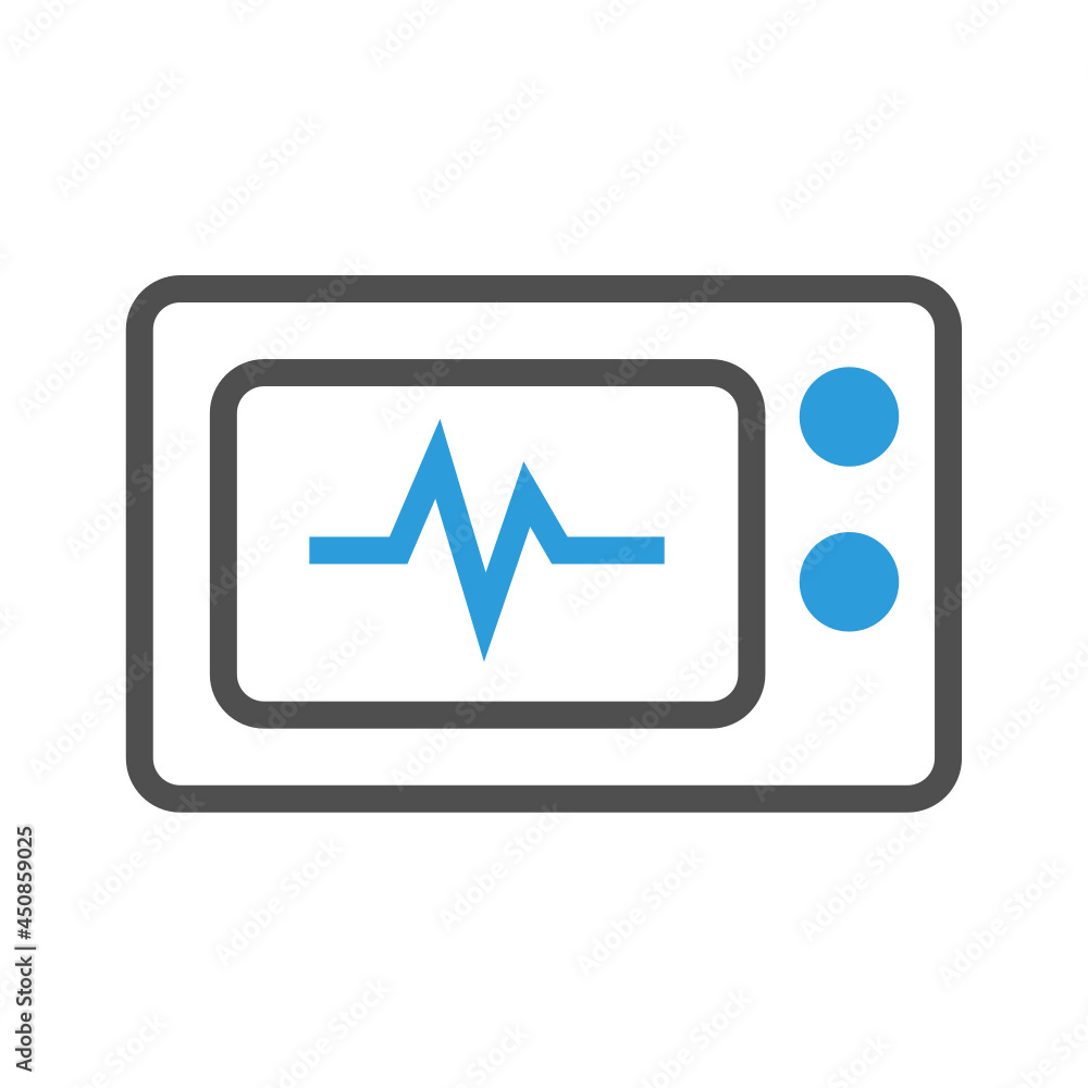 heart rate monitor icon vector illustration heart rate monitor icon vector illustration