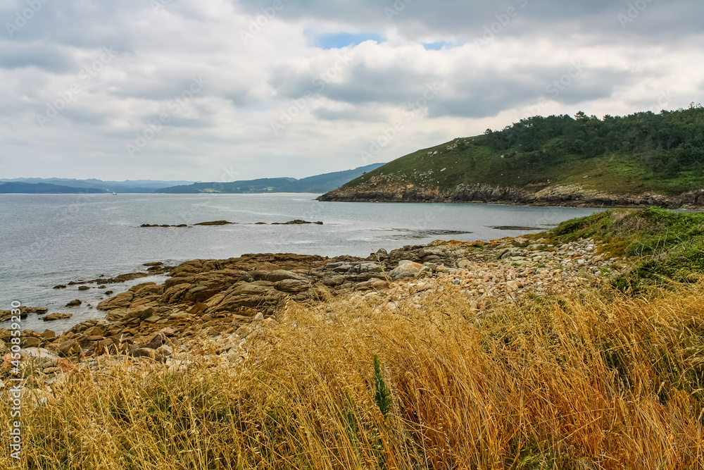 Coast of Death in the north of Spain Galicia.