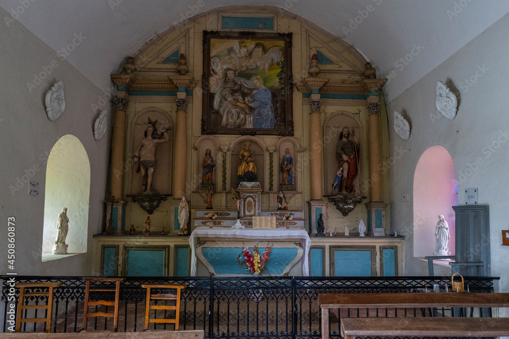 chapelle Sainte Anne Auzances
