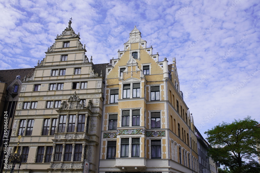 
The Leibniz House was originally a Renaissance town house built in 1499 in Hanover, which is named after the philosopher Gottfried Wilhelm Leibniz. 