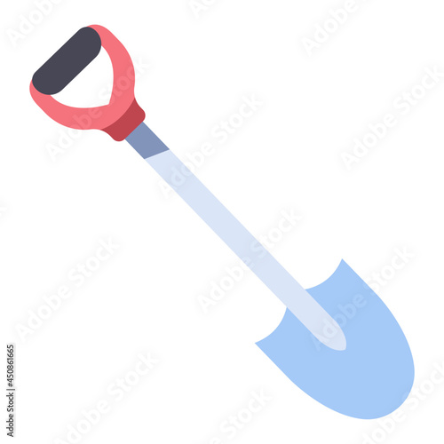 digging shovel icon