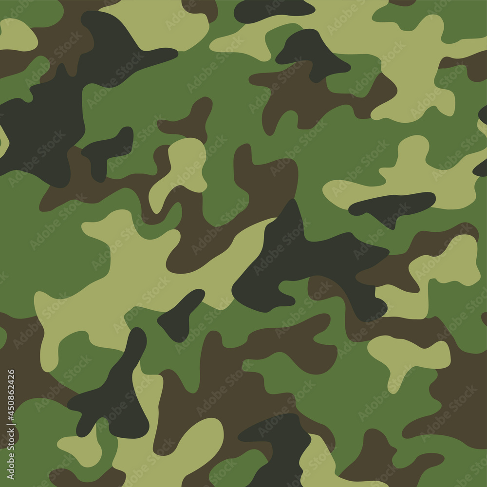 Camouflage texture seamless pattern. Abstract modern military camo endless background for fabric and fashion textile print. Vector illustration. Camouflage texture seamless pattern. Abstract modern military camo endless background for fabric and fashion textile print. Vector illustration.