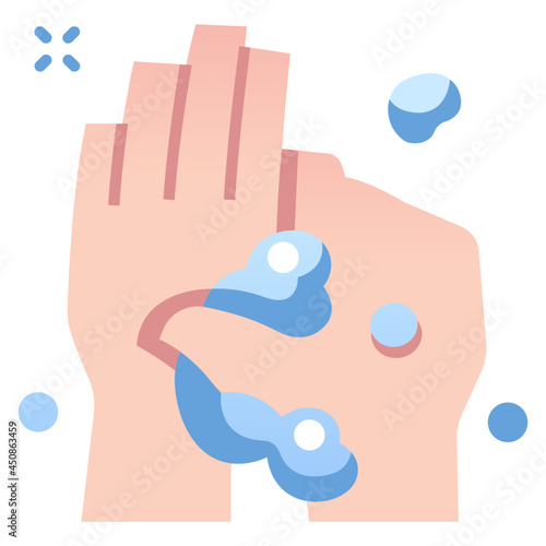 soap wash hand icon