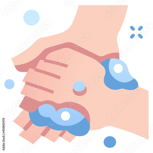 soap wash hand icon