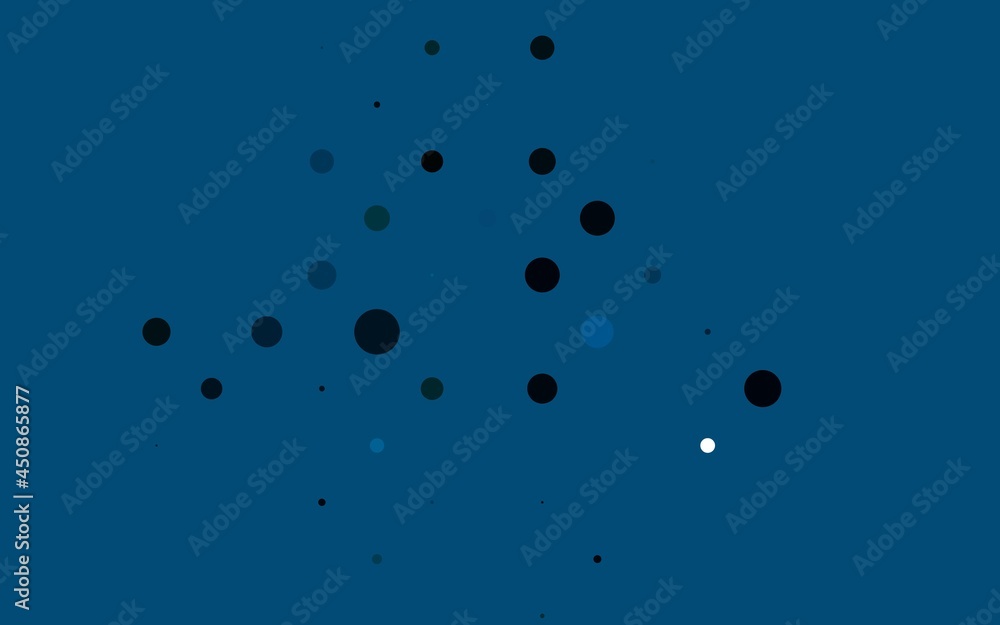 Light BLUE vector backdrop with dots. Light BLUE vector backdrop with dots.