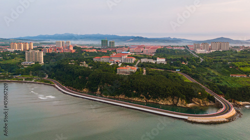 Aerial view of Rongcheng County  photo