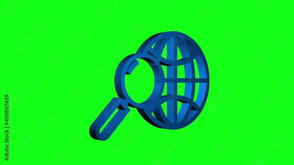 Web icon set. Business. Email icon. Video chat. Motion graphics.