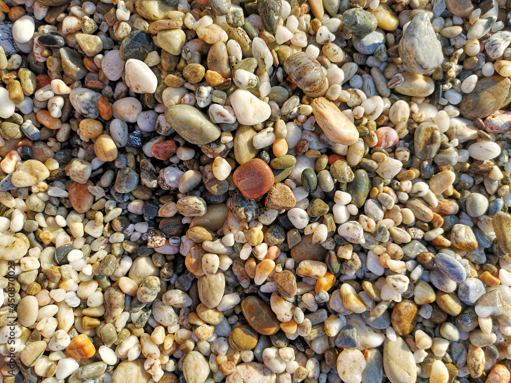Stone Gems on the beach of Alanya