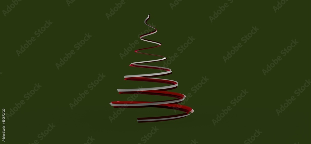 minimalismus weihnachten weihnachtsbaum modern illustration 3d minimalismus weihnachten weihnachtsbaum modern illustration 3d