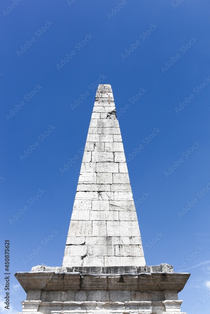 Pyramid of the roman circus of Vienne in France