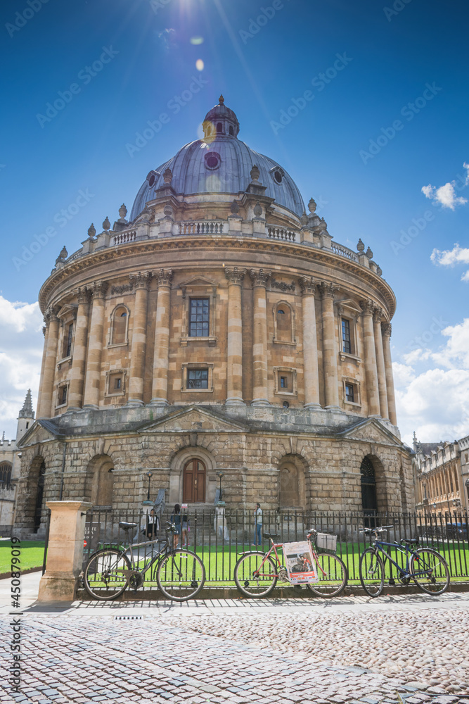 Radcliffe Camera in a sunny day, Oxford UK