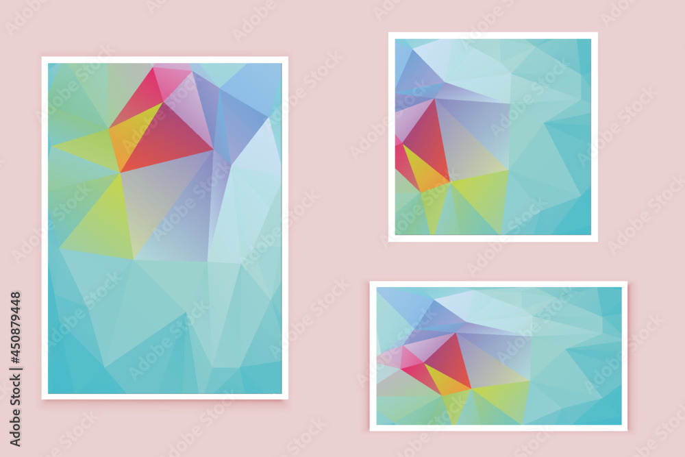 abstract textured polygonal background vector. Blurry triangle design. The pattern can be used for the background. abstract textured polygonal background vector. Blurry triangle design. The pattern can be used for the background.