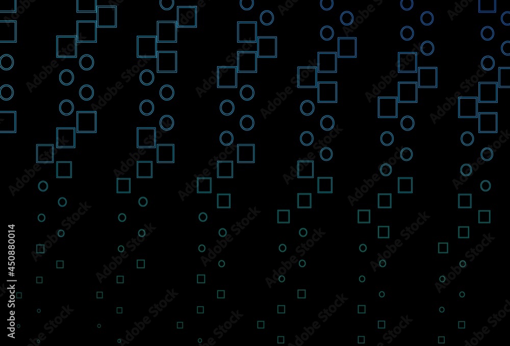Dark Blue, Green vector layout with rectangles, squares. Dark Blue, Green vector layout with rectangles, squares.