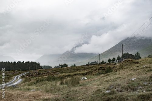 Dramatic Landscape in Scotland