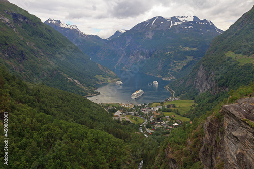 Geiranger Fjord - nature heritage, Norway