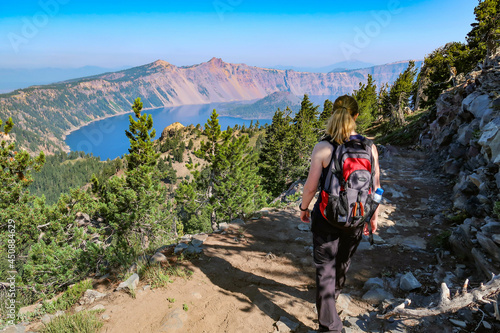Quadro su tela Crater Lake National Park