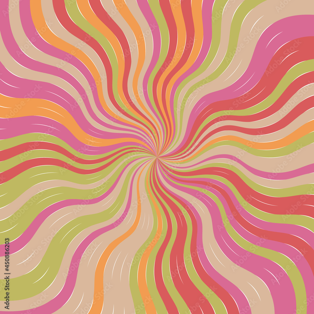 Abstract psychedelic groovy background. Vector. Abstract psychedelic groovy background. Vector.