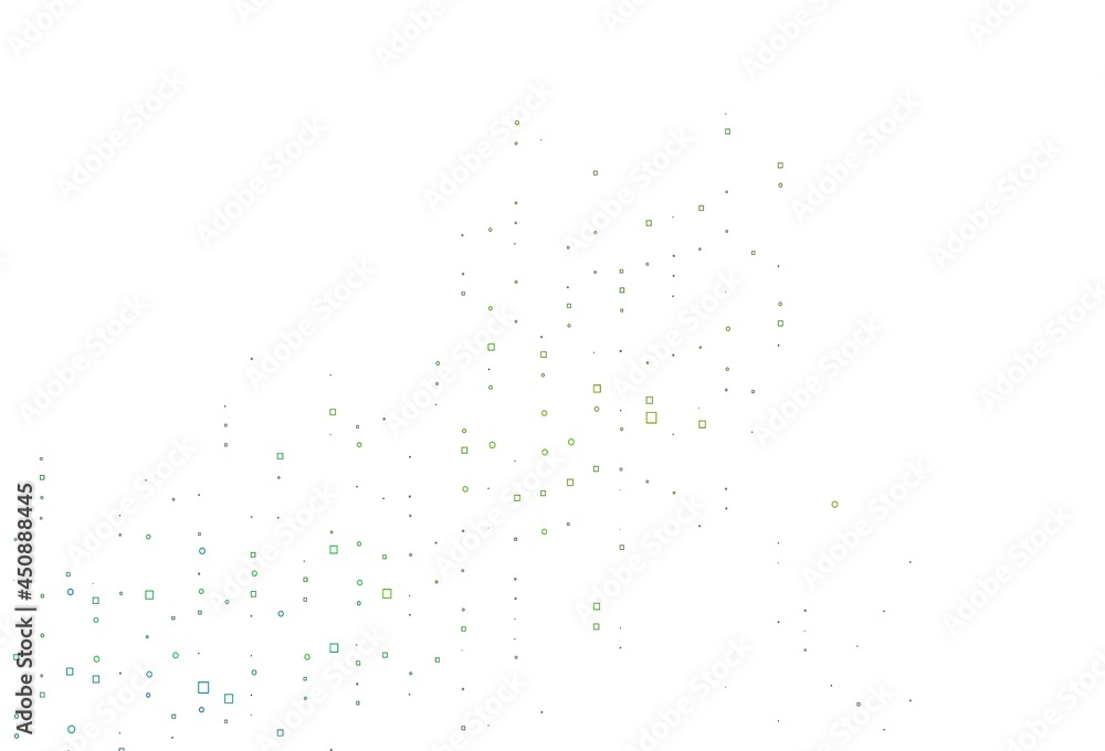 Light Blue, Yellow vector pattern with crystals, rectangles. Light Blue, Yellow vector pattern with crystals, rectangles.