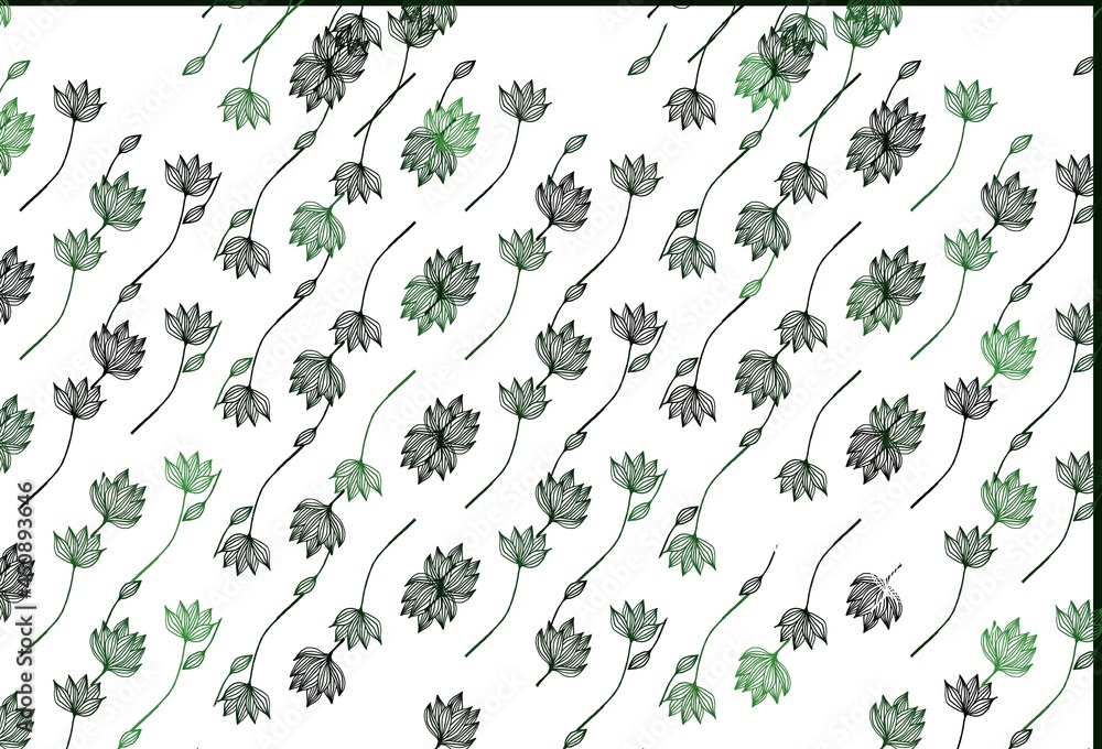 Light Green vector hand painted texture. Light Green vector hand painted texture.