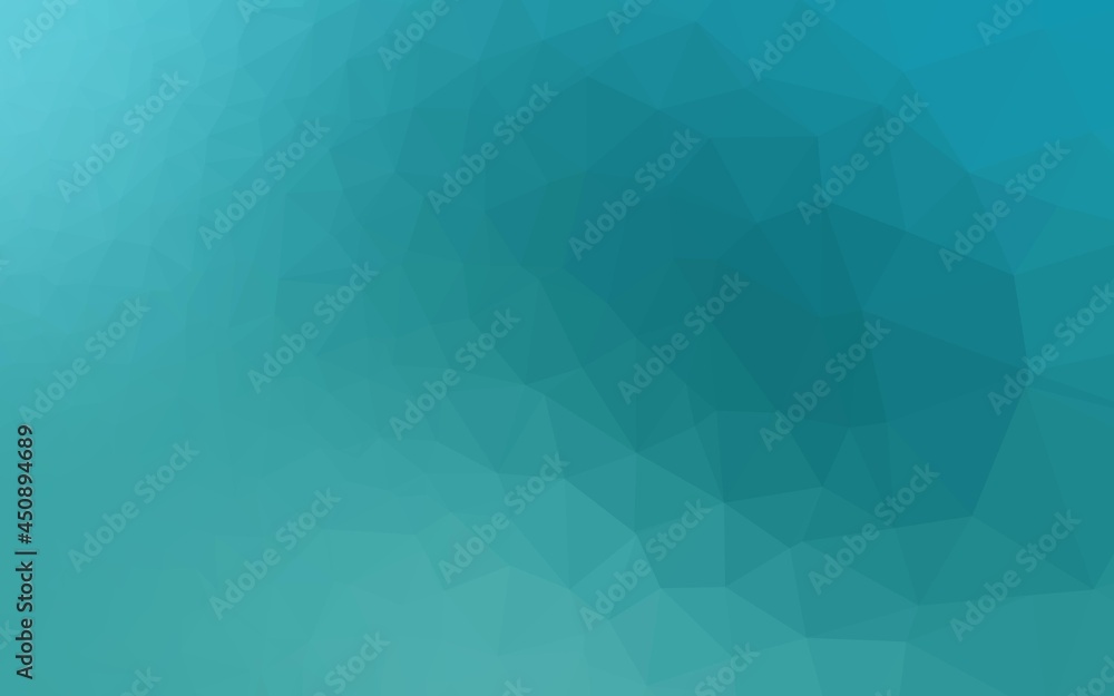 Light BLUE vector polygon abstract backdrop.