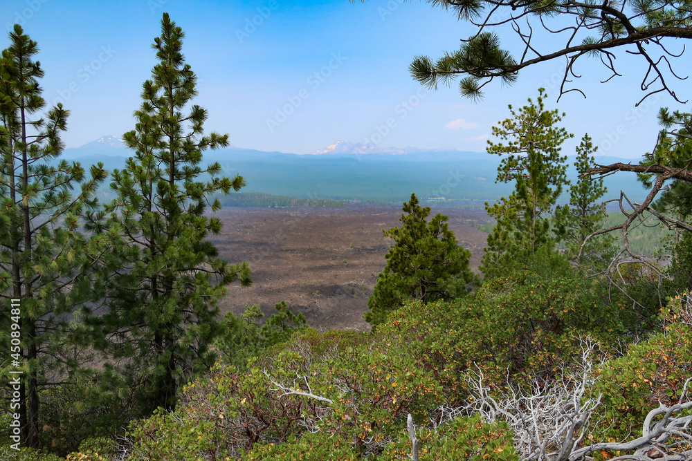 Lava Lands ,Deschutes National Forest, Oregon, USA Lava Lands ,Deschutes National Forest, Oregon, USA