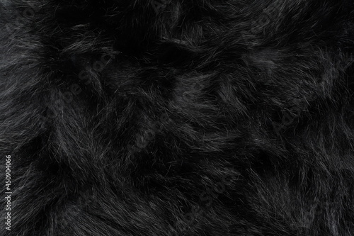 black fur texture background