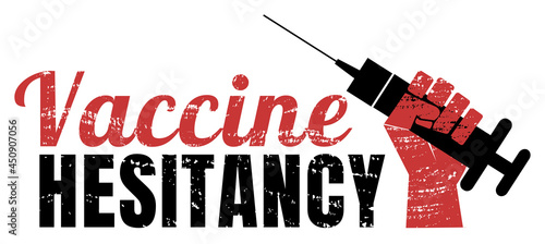 Distressed vaccine hesitancy banner