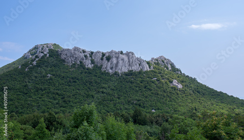 A view of rocks in the Croatian national Park © Amore al Arte