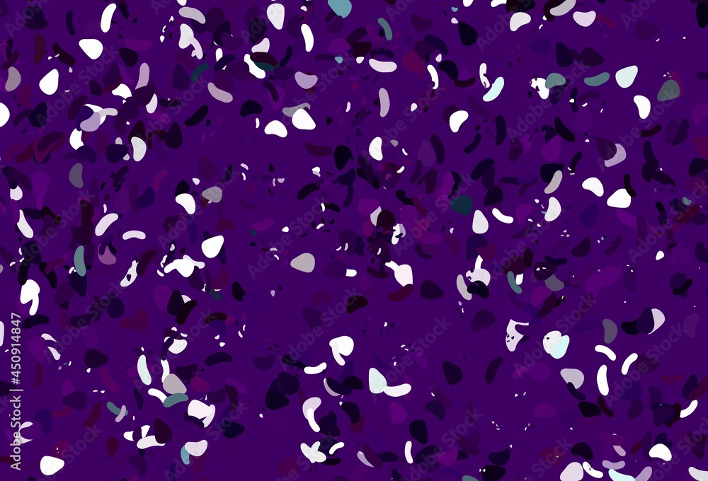 Light purple vector template with memphis shapes. Light purple vector template with memphis shapes.