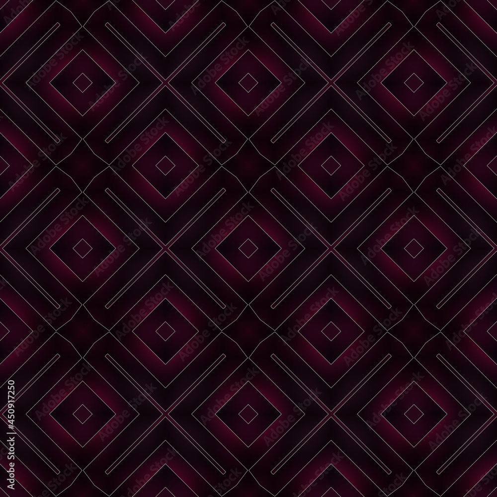 Purple and black seamless tile pattern Purple and black seamless tile pattern