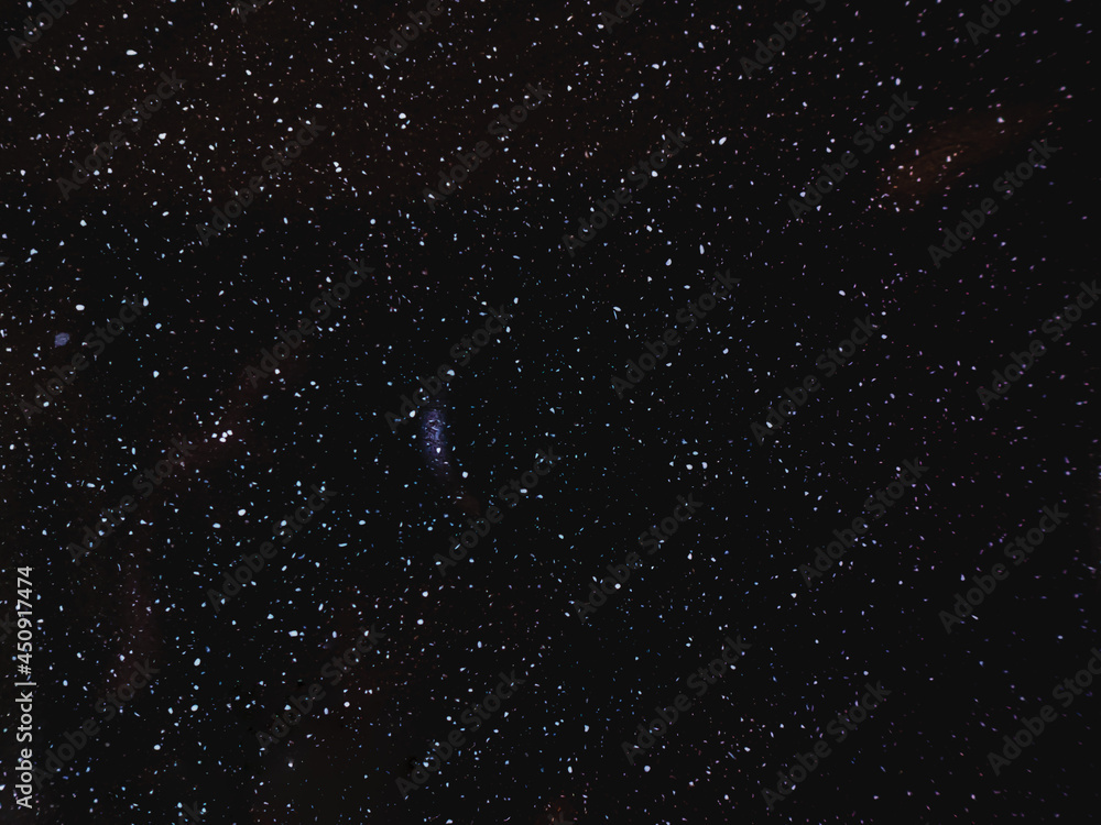 Fototapeta premium picture space Starry night sky as a background. Dark interstellar. Horizontal orientation.