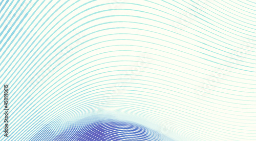 Retro background with thin undulated bluish and blue violet lines