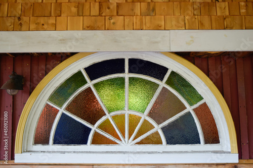 Stained glass window