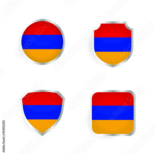 Armenia Country Badge and Label Collection