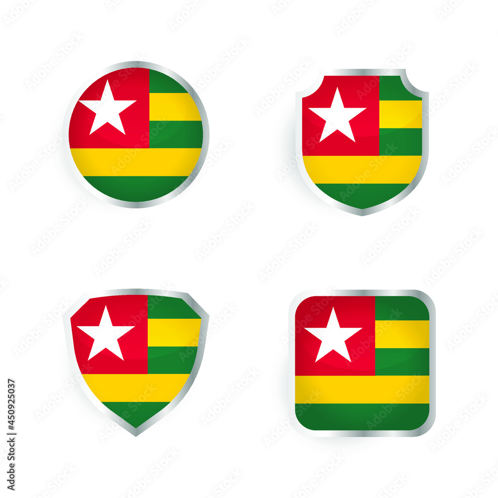Togo Badge and Label Collection Togo Badge and Label Collection
