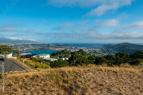 ニュージーランドのウェリントンの観光名所を観光している風景 Wellington, New Zealand Scenes of sightseeing in