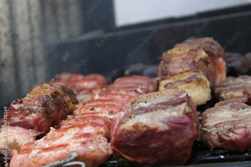 a spectacular argentinean beef asado