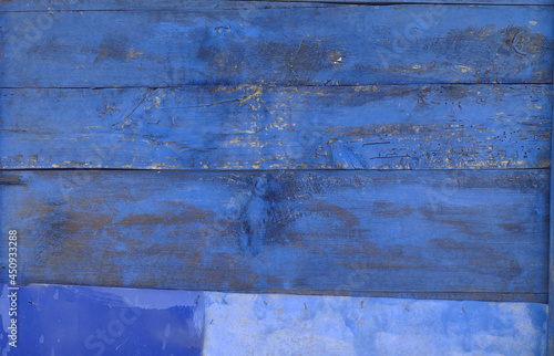 Dark blue fine wood texture abstract background
