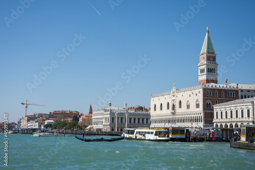 Doge's Palace and  Campanile di San Marco  in Venice,Italy,2019 © Laurenx