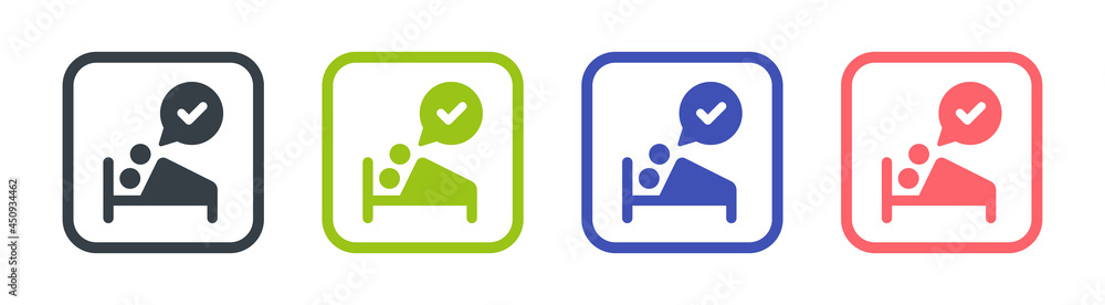 Safe sex icon. Contraceptive symbol. Vector illustration Safe sex icon. Contraceptive symbol. Vector illustration
