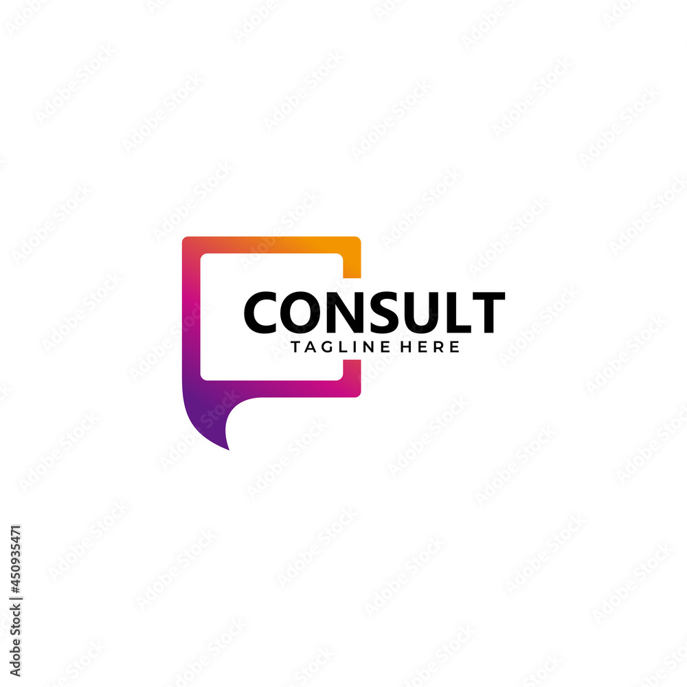 consulting logo icon vector isolated consulting logo icon vector isolated